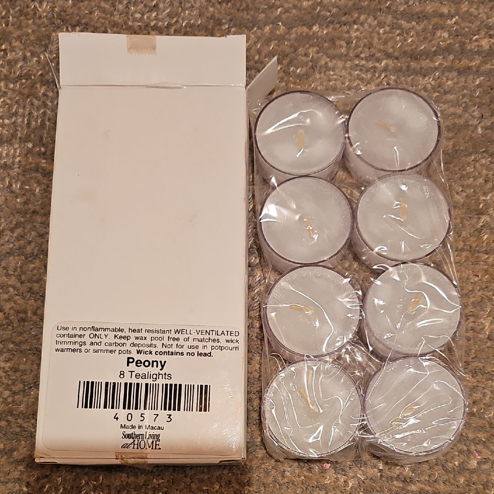 Southern Living Peony Tealights (8)